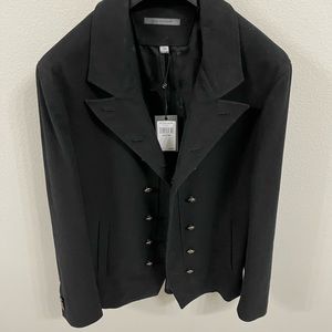 John Varvatos Slim Fit Double Breasted Button Front Jacket
